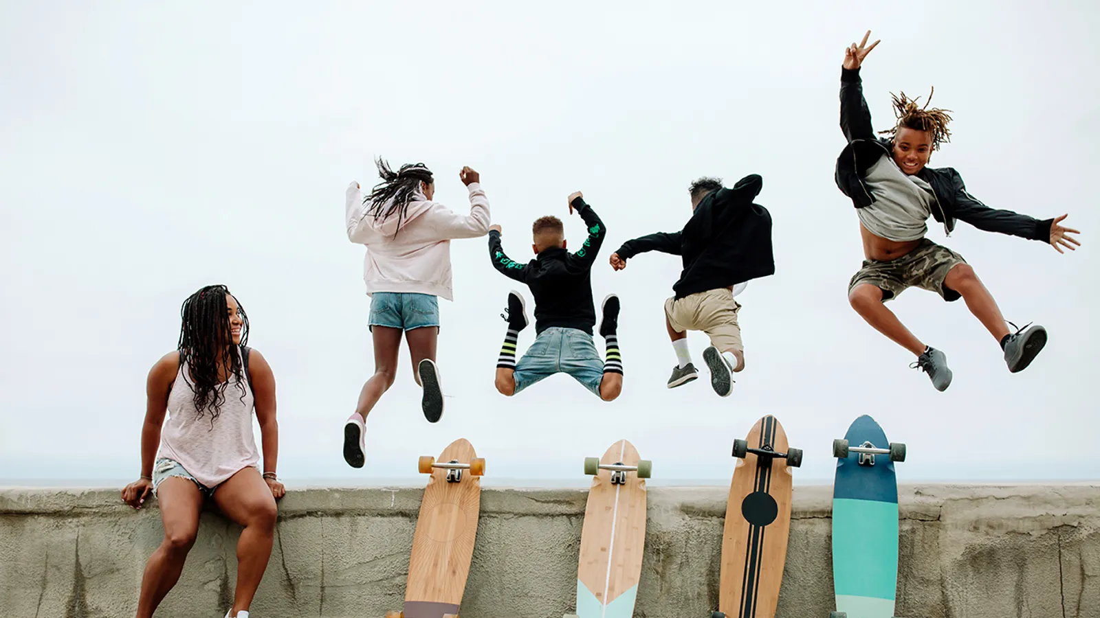 Kids with Skateboards