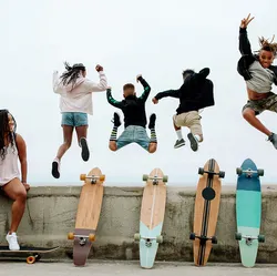 Kids with Skateboards