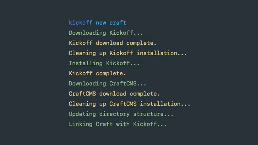 Club Craft CMS Installer Preview