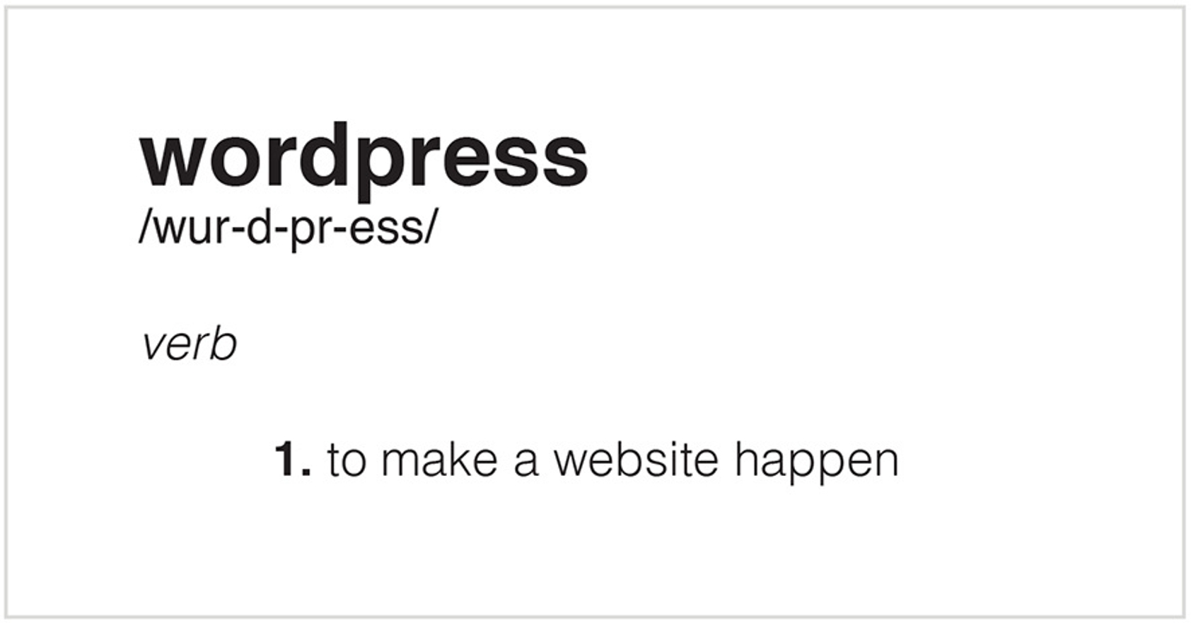 Club Wordpress Definition
