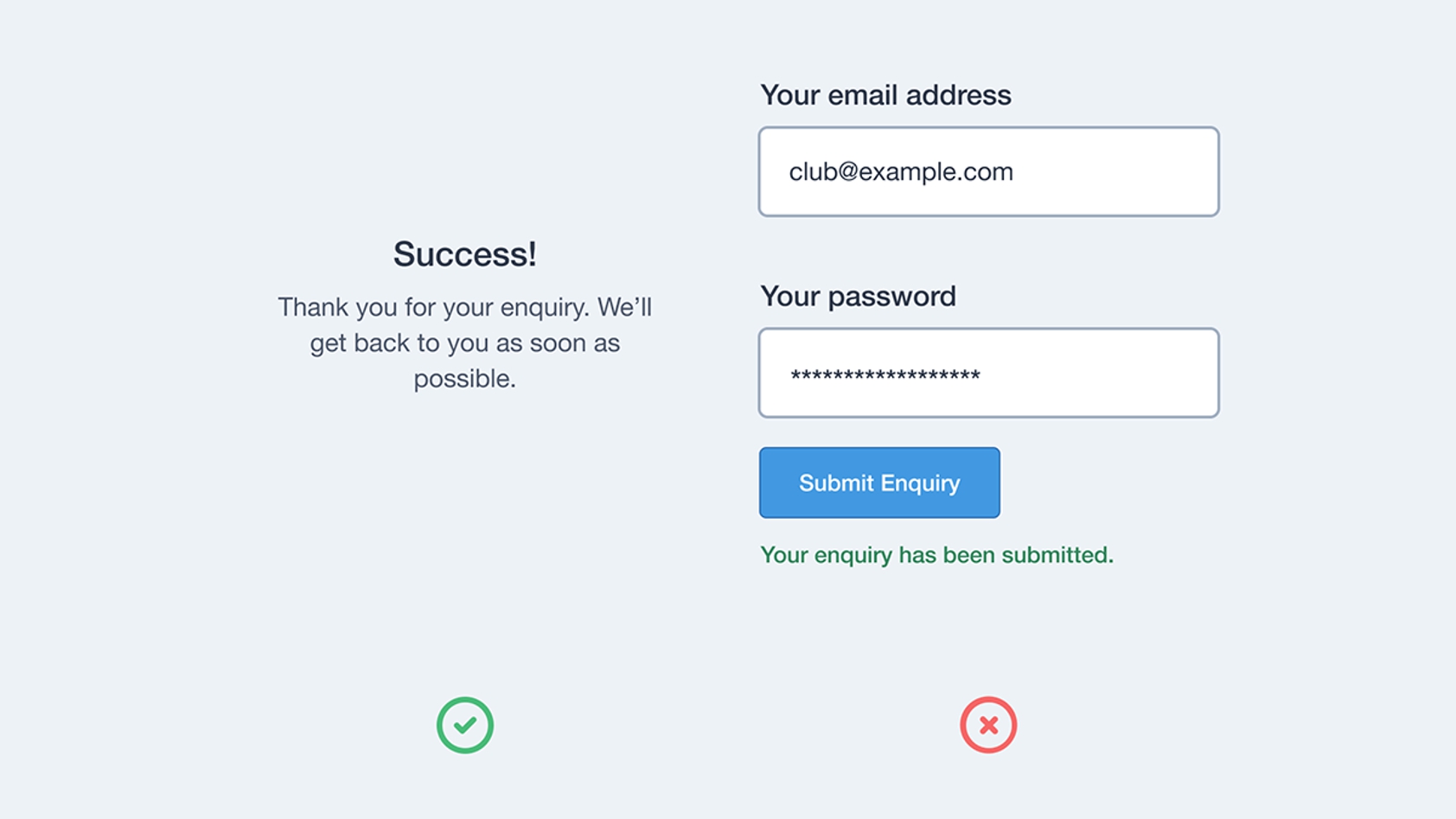 Club forms journal example5