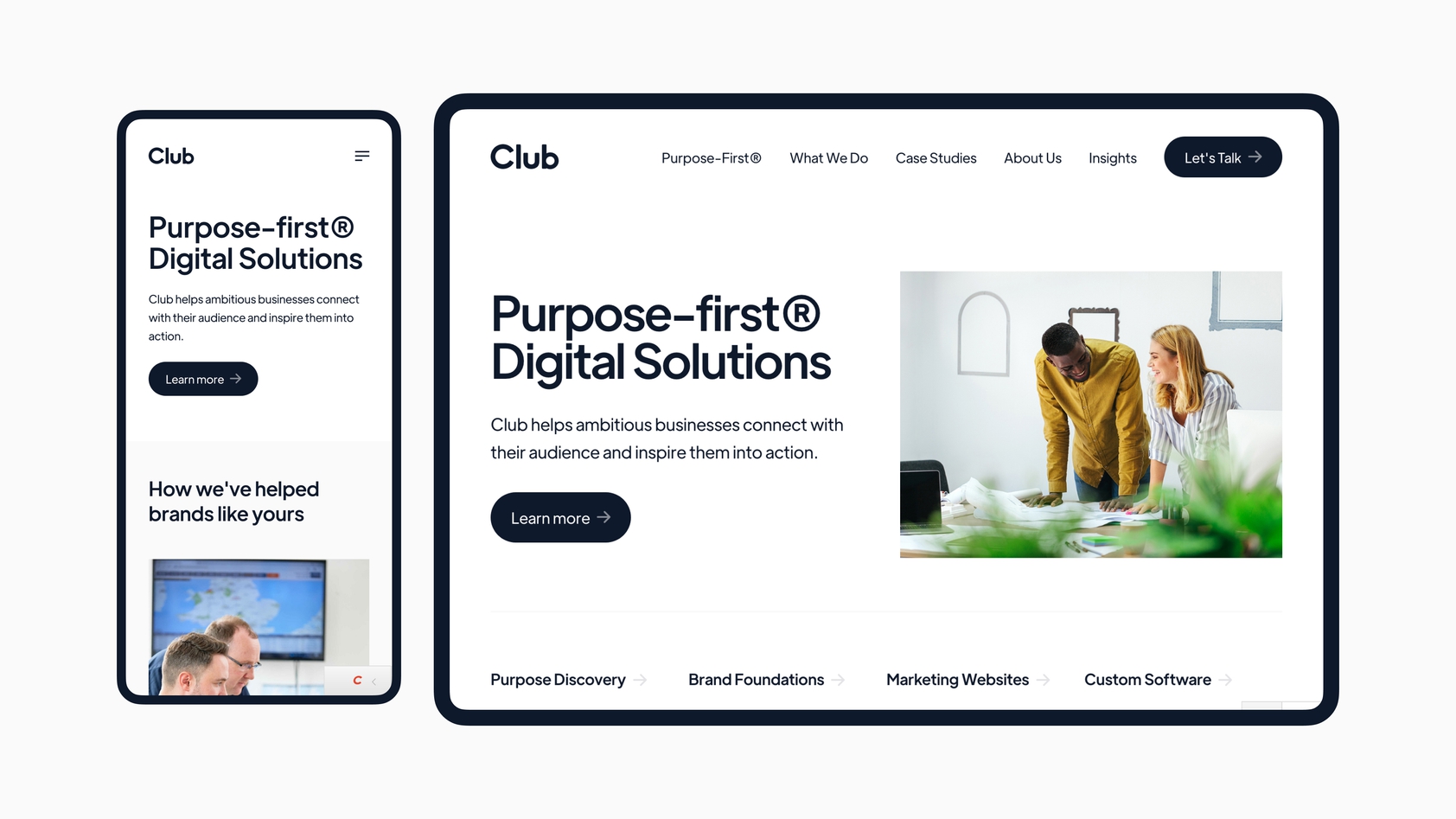New Club Studio Website 2021
