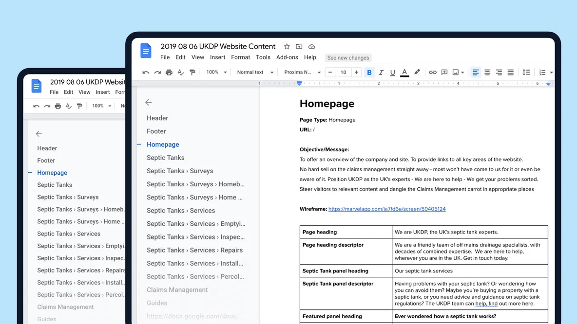 Ukdp content planner