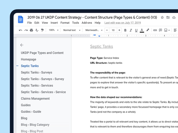 Ukdp content strategy